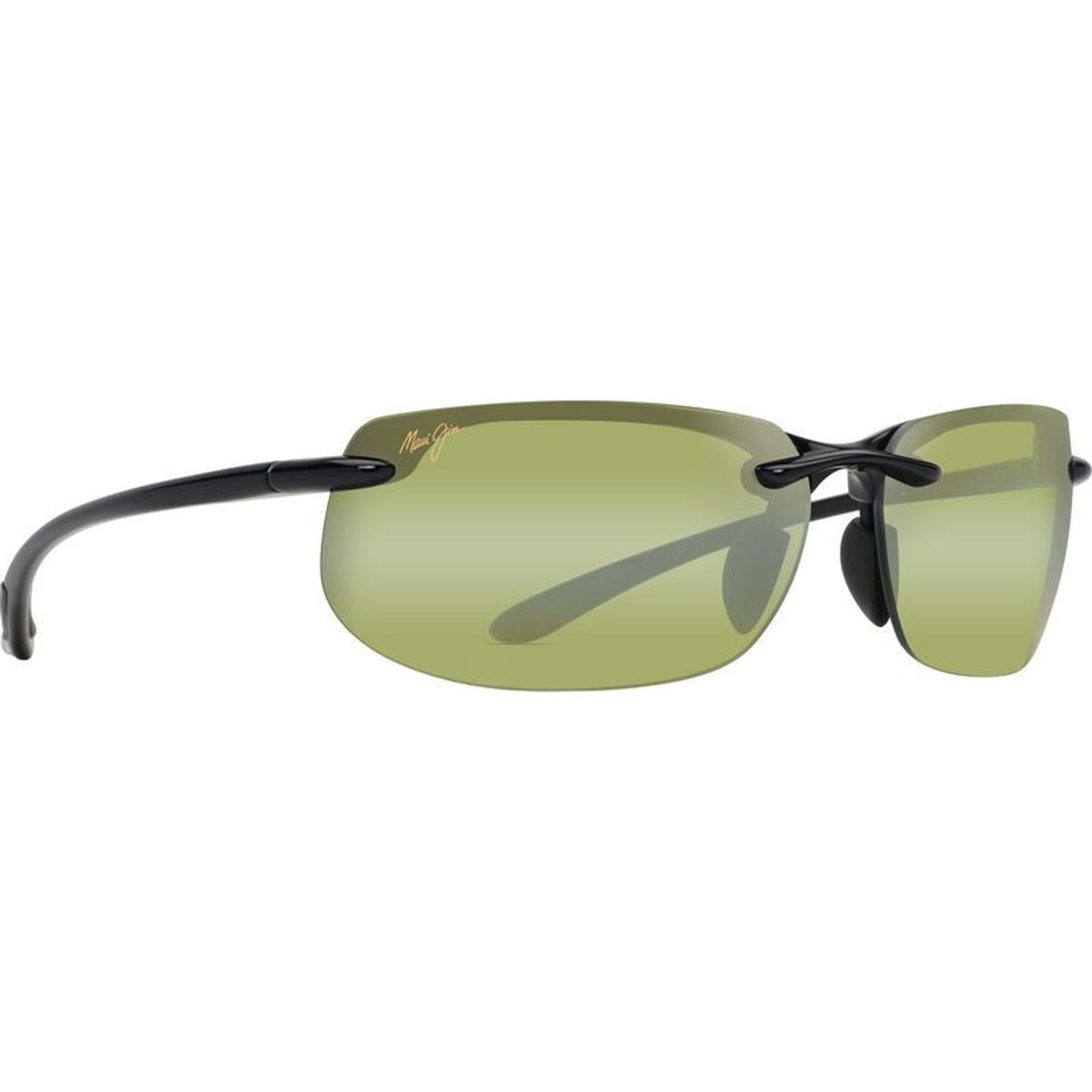 Banyans, Gloss Black/Maui HT Polarised Lenses