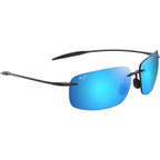 Breakwall, Shiny Black/Blue Hawaii Polarised Lenses