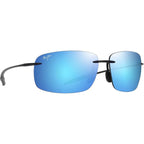 Breakwall, Shiny Black/Blue Hawaii Polarised Lenses