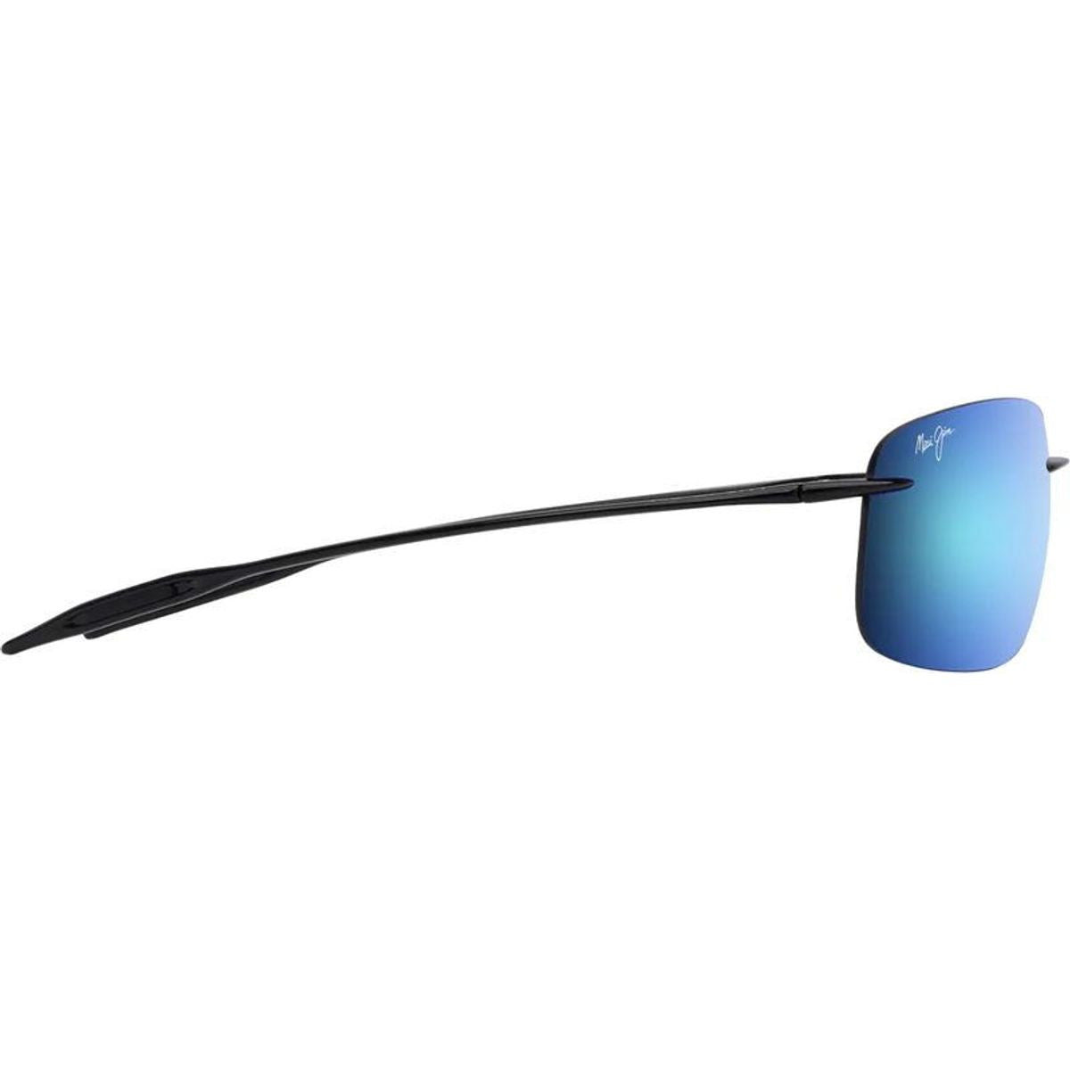 Breakwall, Shiny Black/Blue Hawaii Polarised Lenses
