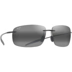 Breakwall, Shiny Transparent Light Grey/Neutral Grey Polarised Lenses