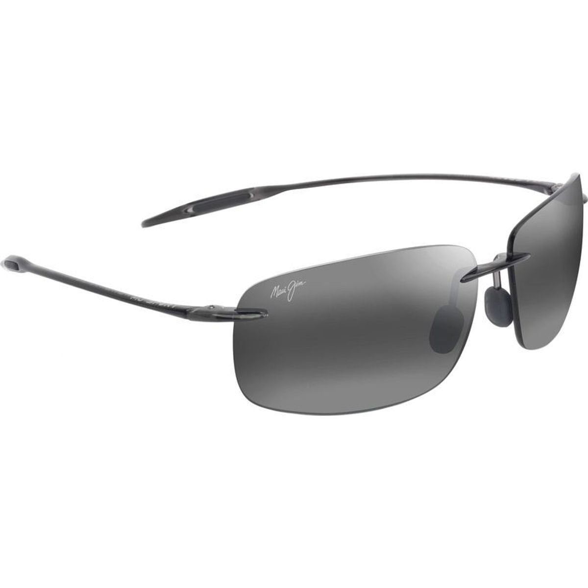 Breakwall, Shiny Transparent Light Grey/Neutral Grey Polarised Lenses