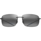Breakwall, Shiny Transparent Light Grey/Neutral Grey Polarised Lenses