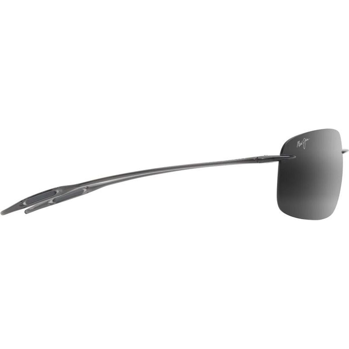 Breakwall, Shiny Transparent Light Grey/Neutral Grey Polarised Lenses
