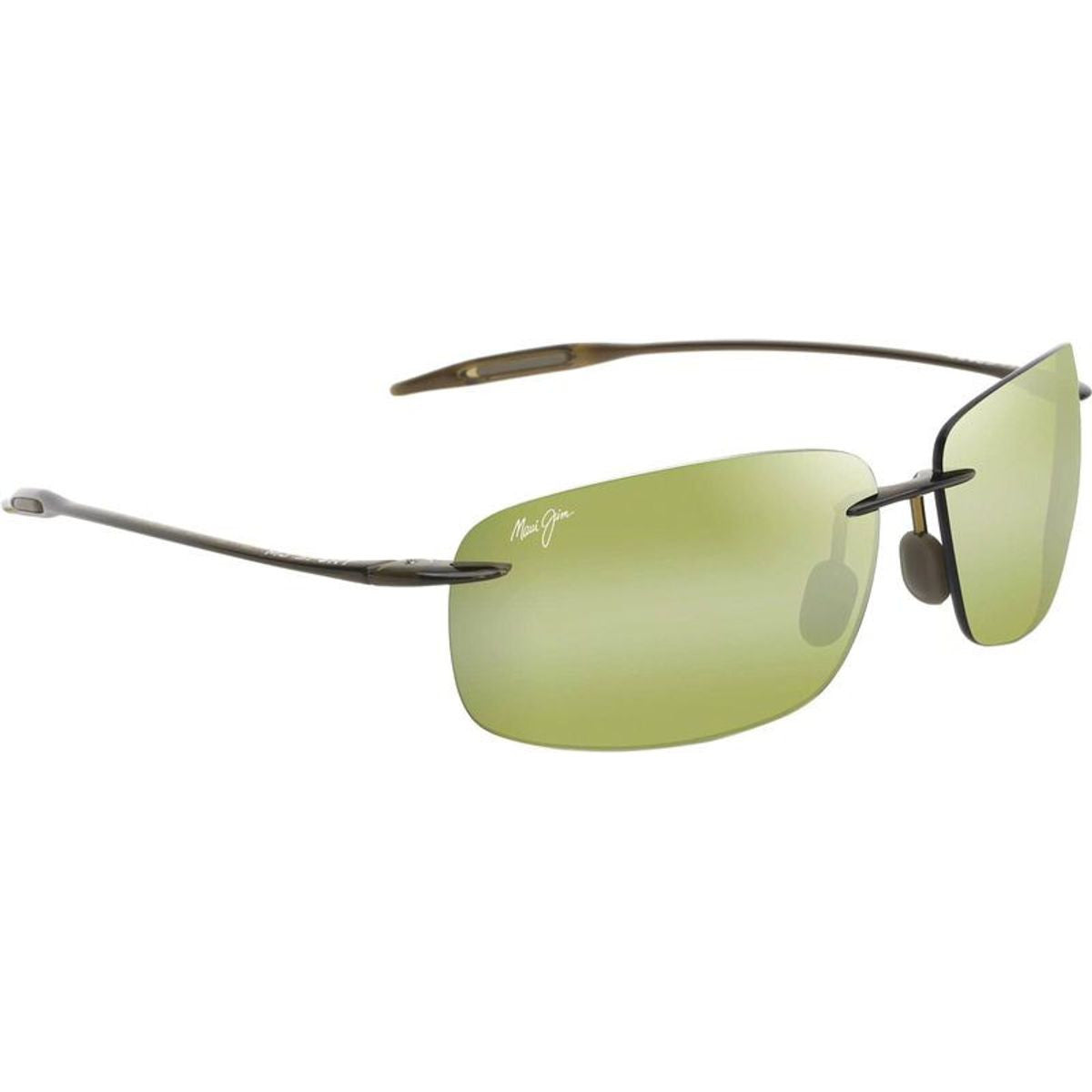 Breakwall, Shiny Transparent Khaki Green/Maui HT Polarised Lenses