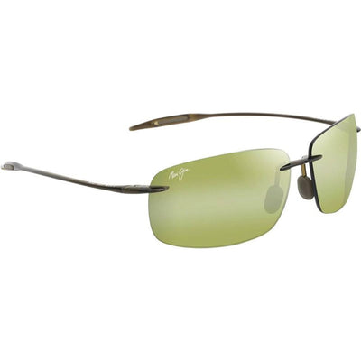 Breakwall, Shiny Transparent Khaki Green/Maui HT Polarised Lenses