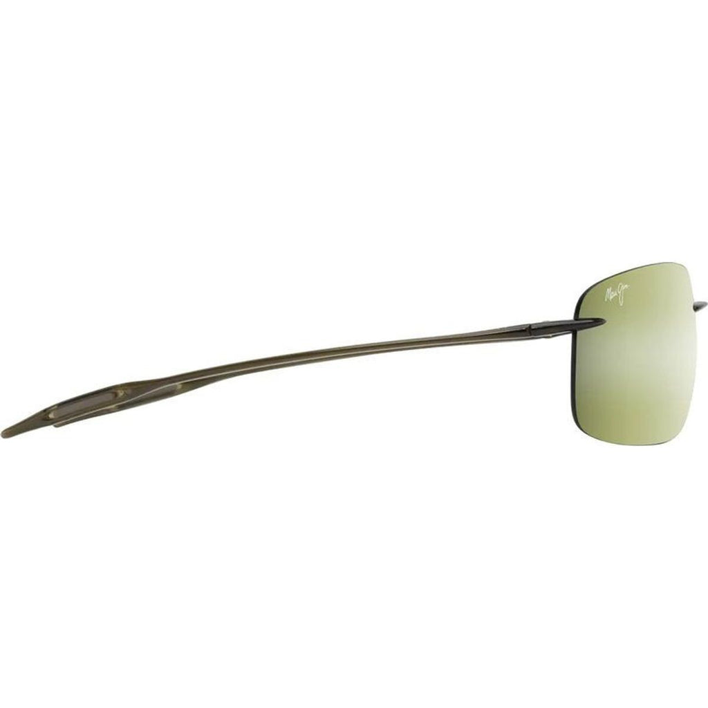 Breakwall, Shiny Transparent Khaki Green/Maui HT Polarised Lenses