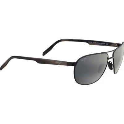 Castles, Matte Black/Neutral Grey Glass Polarised Lenses