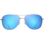 Cliff House, Silver/Blue Hawaii Polarised Lenses