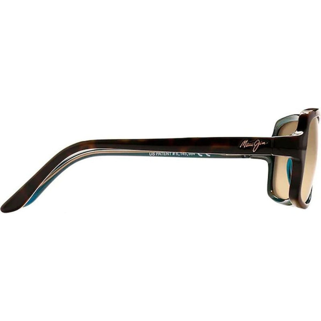 Cloud Break, Tortoise and Peacock Blue/HCL Bronze Glass Polarised Lenses