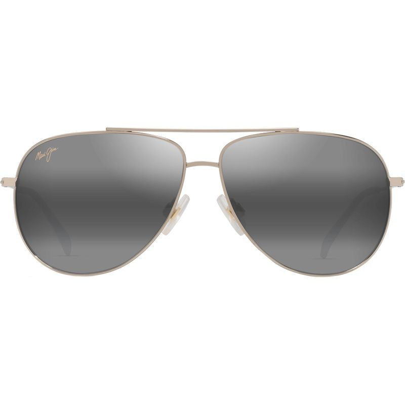Hau'oli XL, Shiny Light Gold/Neutral Grey Polarised Lenses