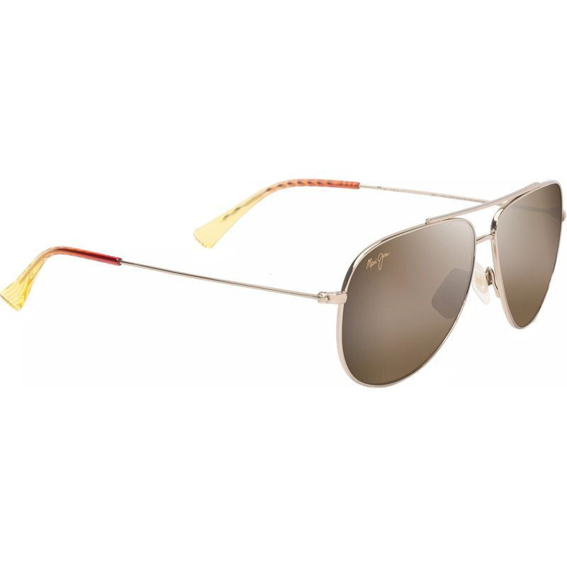 Hau'oli XL, Shiny Light Gold/HCL Bronze Polarised Lenses