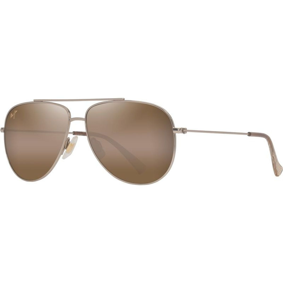 Hau'oli XS, Shiny Light Gold/HCL Bronze Polarised Lenses