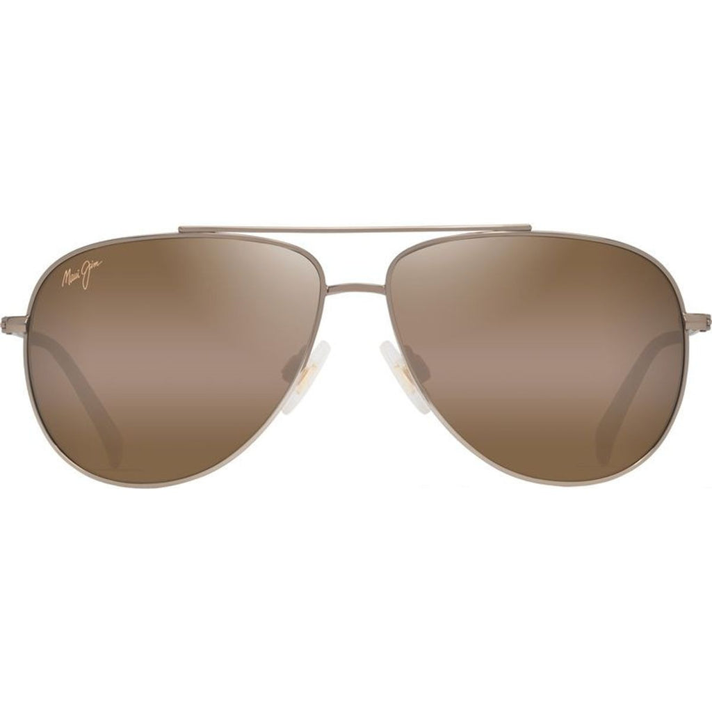 Hau'oli XS, Shiny Light Gold/HCL Bronze Polarised Lenses
