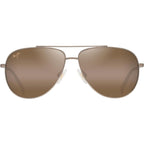 Hau'oli XS, Shiny Light Gold/HCL Bronze Polarised Lenses