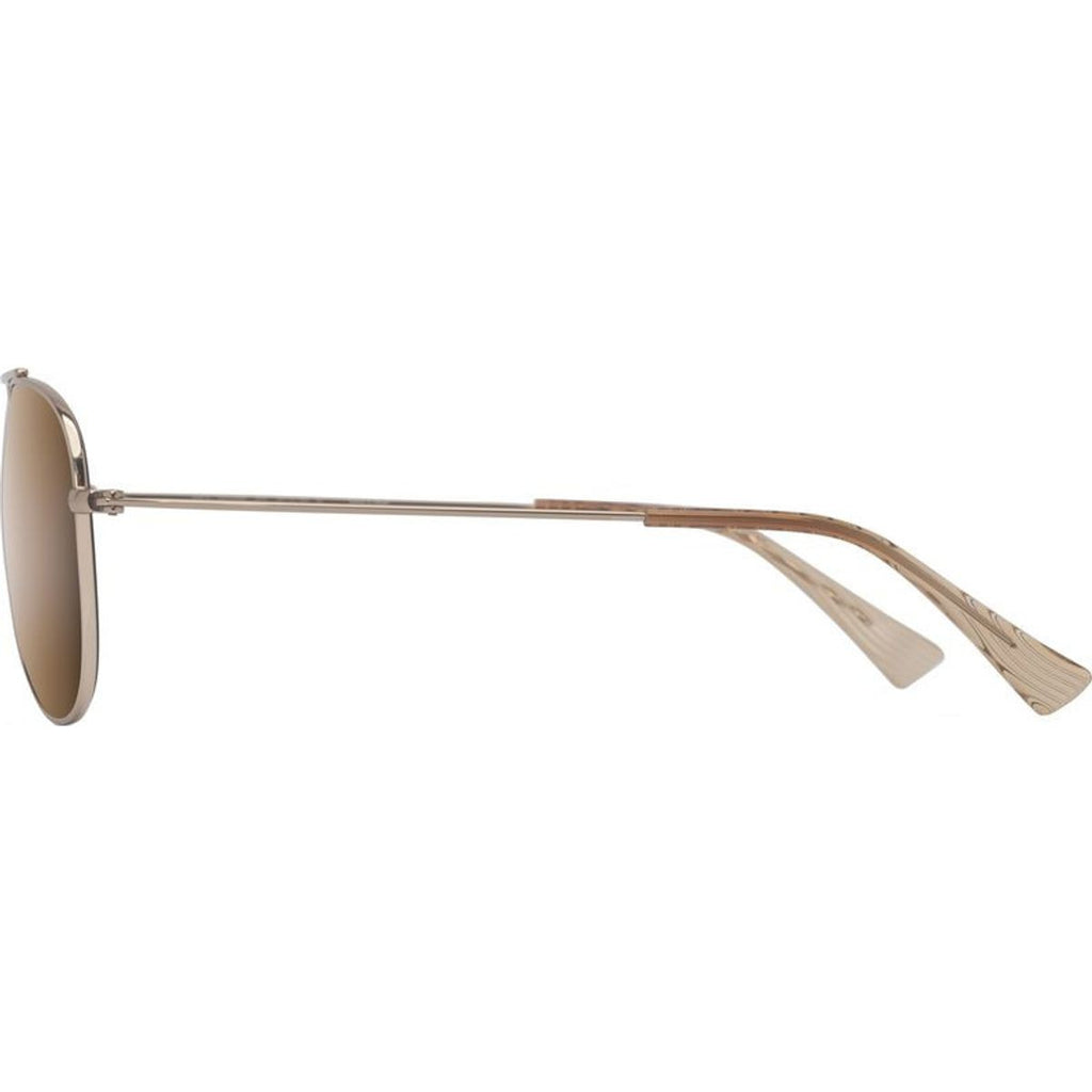 Hau'oli XS, Shiny Light Gold/HCL Bronze Polarised Lenses