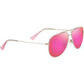 Hau'oli XS, Shiny Light Gold/Maui Sunrise Polarised Lenses