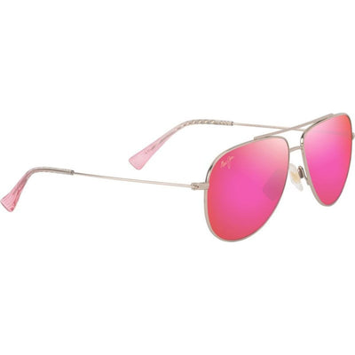 Hau'oli XS, Shiny Light Gold/Maui Sunrise Polarised Lenses