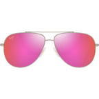 Hau'oli XS, Shiny Light Gold/Maui Sunrise Polarised Lenses
