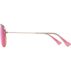 Hau'oli XS, Shiny Light Gold/Maui Sunrise Polarised Lenses