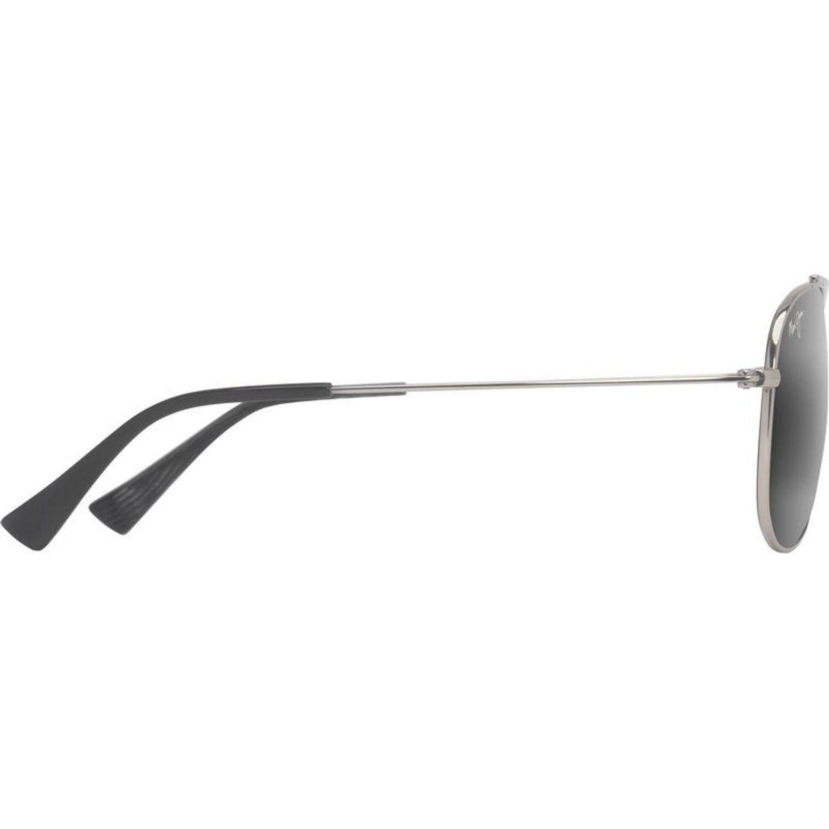 Hau'oli XS, Shiny Silver/Neutral Grey Polarised Lenses