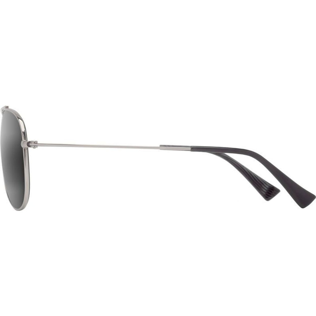 Hau'oli XS, Shiny Silver/Neutral Grey Polarised Lenses
