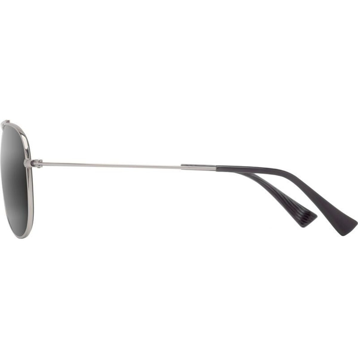 Hau'oli XS, Shiny Silver/Neutral Grey Polarised Lenses