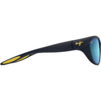 Haulani Alt Fit, Matte Solid Dark Blue and Yellow/Blue Hawaii Polarised Glass Lenses