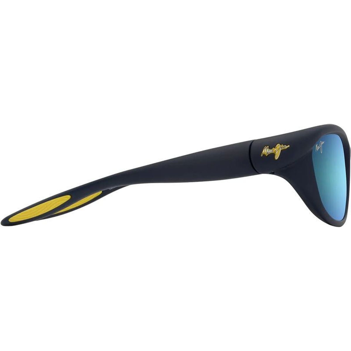 Haulani Alt Fit, Matte Solid Dark Blue and Yellow/Blue Hawaii Polarised Glass Lenses