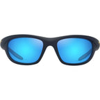 Haulani, Matte Solid Dark Blue and Yellow/Blue Hawaii Polarised Glass Lenses