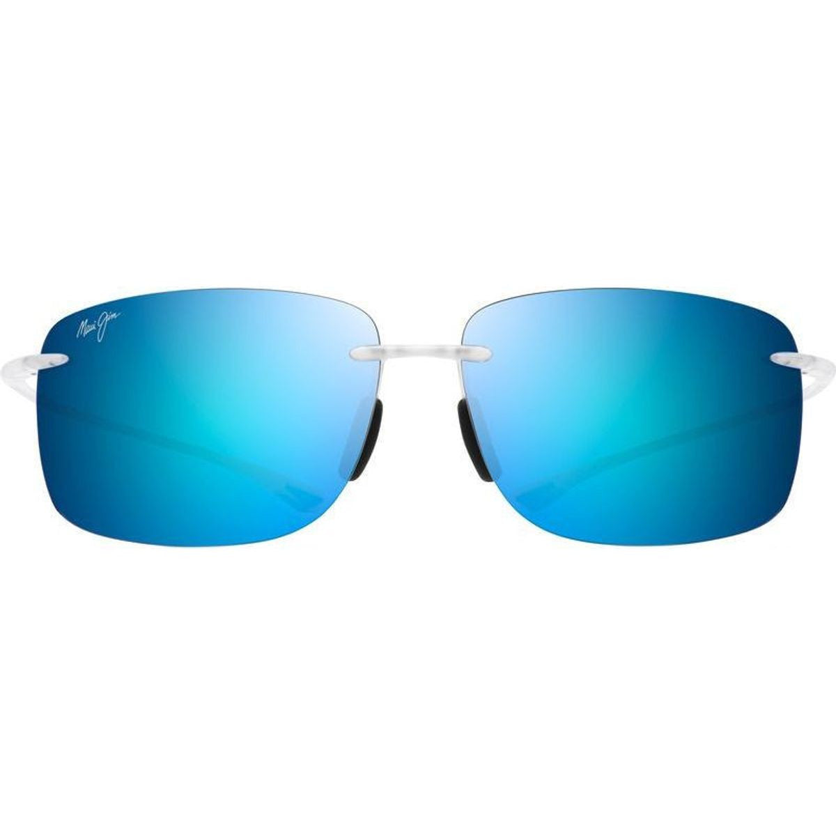 Hema, Matte Crystal/Blue Hawaii Polarised Lenses