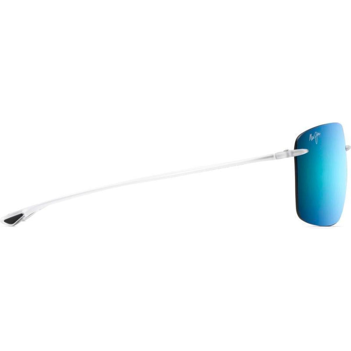 Hema, Matte Crystal/Blue Hawaii Polarised Lenses