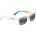 Hiapo Alt Fit, Matte White/Neutral Grey Polarised Lenses