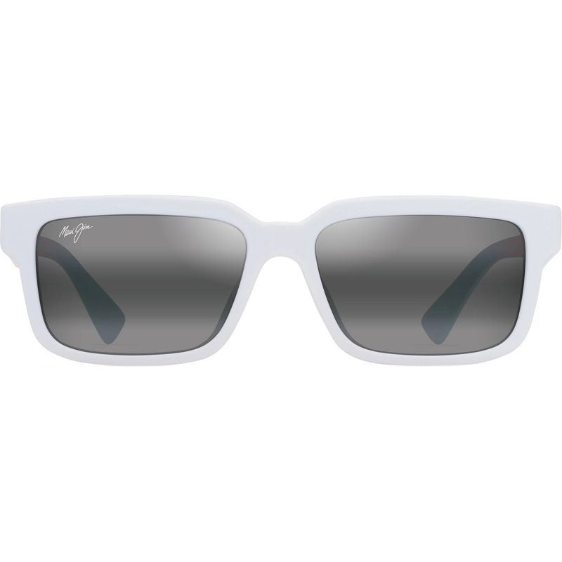 Hiapo Alt Fit, Matte White/Neutral Grey Polarised Lenses