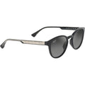 Hiehie, Shiny Black with Transparent Grey/Neutral Grey Gradient Polarised Glass Lenses