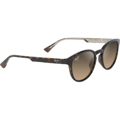 Hiehie, Shiny Dark Havana with Transparent Yellow/HCL Bronze Gradient Polarised Glass Lenses