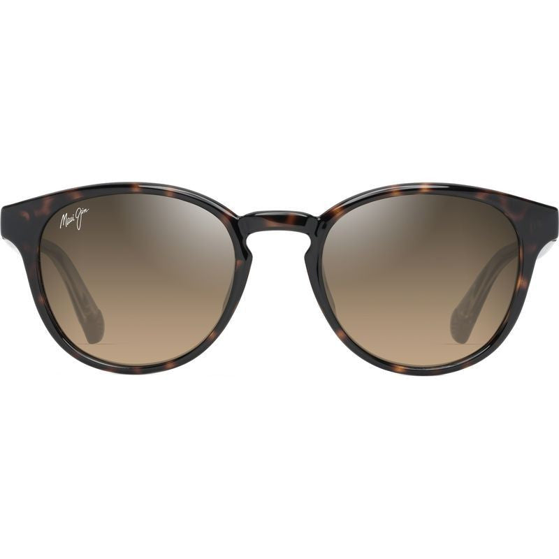 Hiehie, Shiny Dark Havana with Transparent Yellow/HCL Bronze Gradient Polarised Glass Lenses