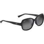 Hiluhilu, Shiny Black/Neutral Grey Polarised Glass Lenses