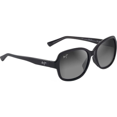 Hiluhilu, Shiny Black/Neutral Grey Polarised Glass Lenses