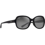 Hiluhilu, Shiny Black/Neutral Grey Polarised Glass Lenses
