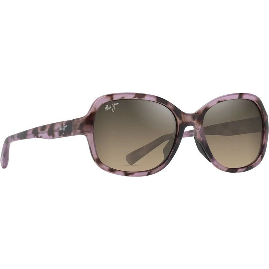 Hiluhilu, Spotted Pink Havana/HCL Bronze Polarised Glass Lenses