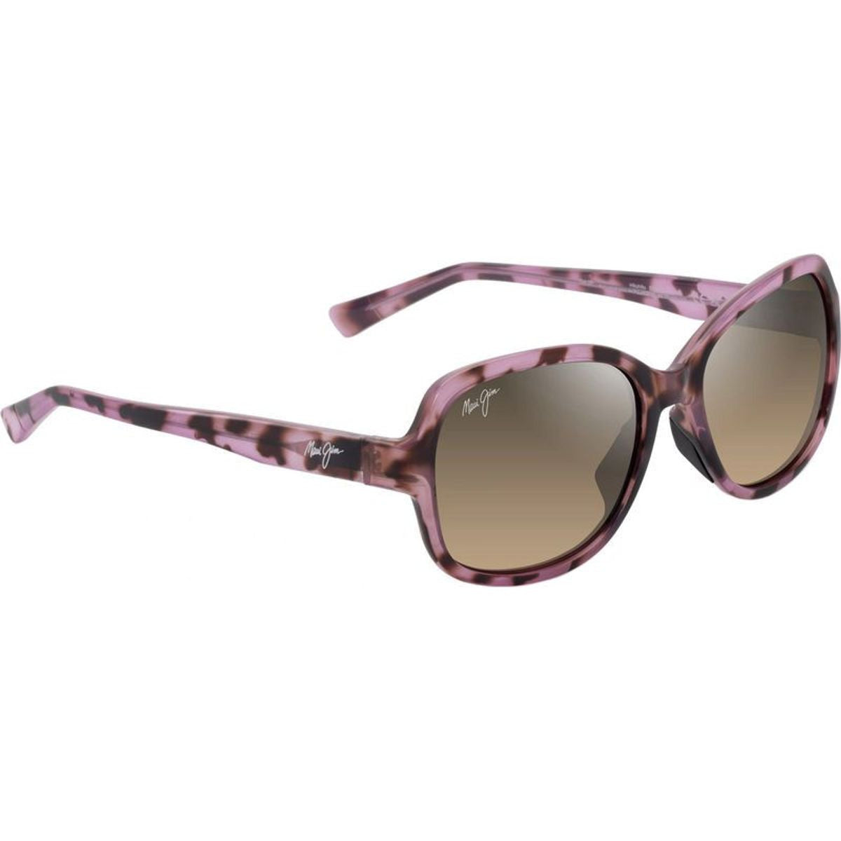 Hiluhilu, Spotted Pink Havana/HCL Bronze Polarised Glass Lenses