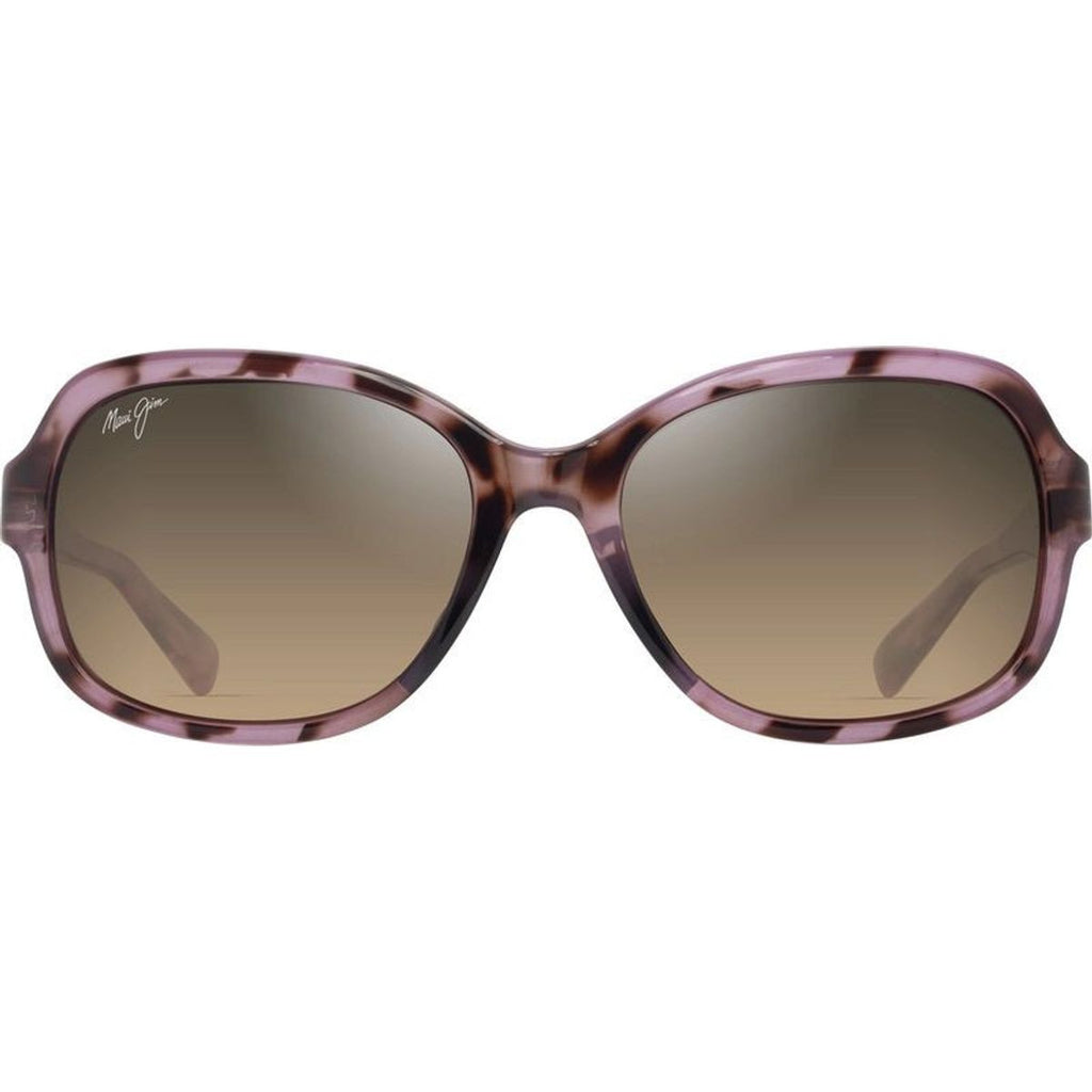 Hiluhilu, Spotted Pink Havana/HCL Bronze Polarised Glass Lenses