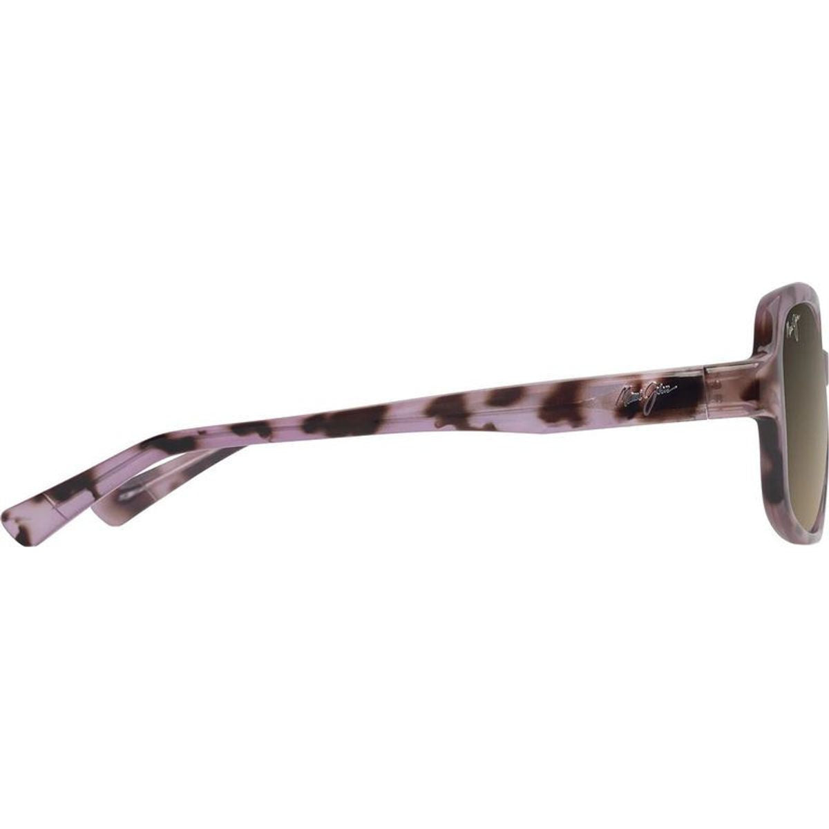 Hiluhilu, Spotted Pink Havana/HCL Bronze Polarised Glass Lenses