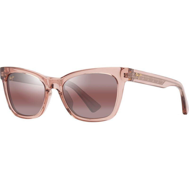 Hiwahiwa, Transparent Antique Pink/Maui Rose Glass Polarised Lenses