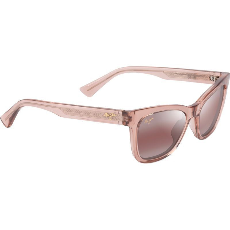 Hiwahiwa, Transparent Antique Pink/Maui Rose Glass Polarised Lenses