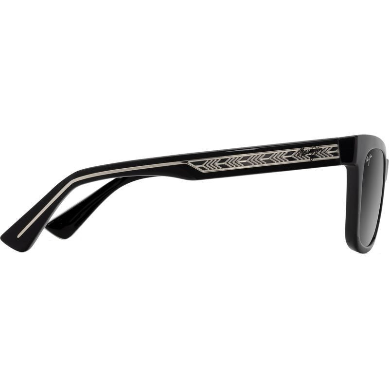 Hiwahiwa, Shiny Black/Neutral Grey Glass Polarised Lenses