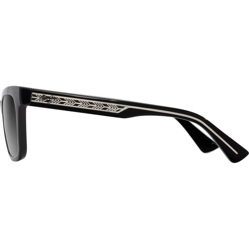 Hiwahiwa, Shiny Black/Neutral Grey Glass Polarised Lenses