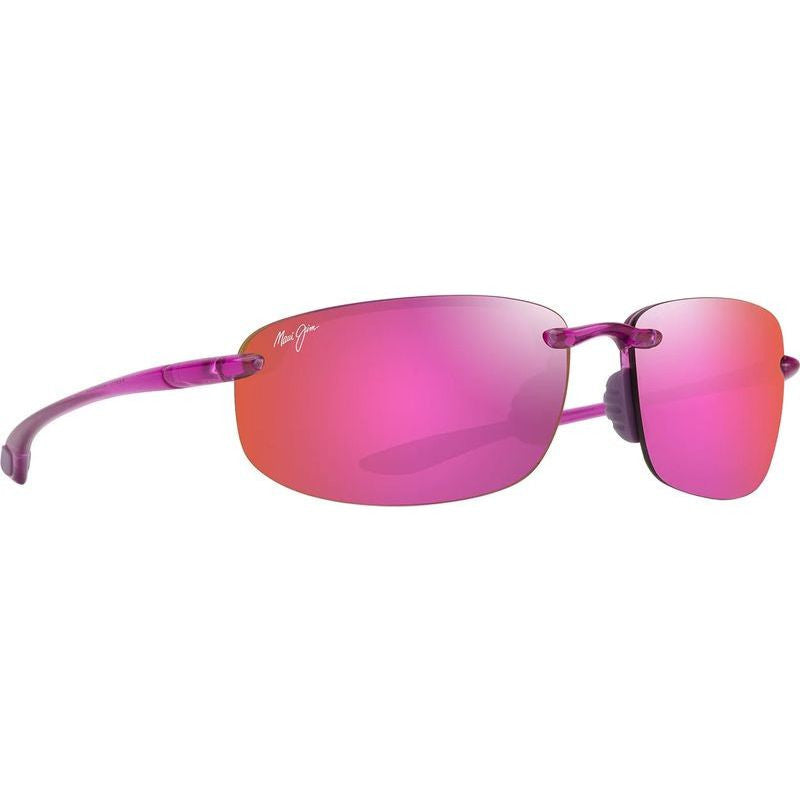 Ho'okipa, Shiny Transparent Cyclamen Pink/Maui Rose Polarised Lenses