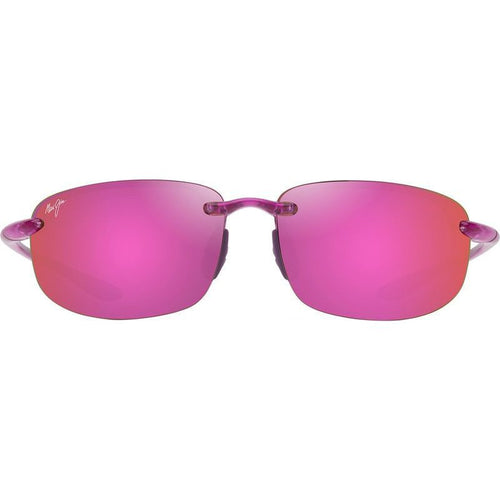 Ho'okipa, Shiny Transparent Cyclamen Pink/Maui Rose Polarised Lenses